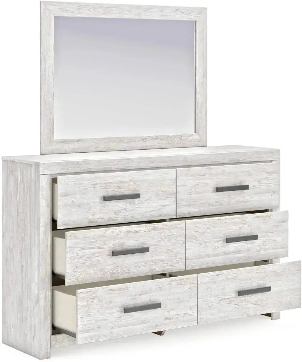 Ashley Cayboni Dresser & Mirror Set B3788 - Image 7