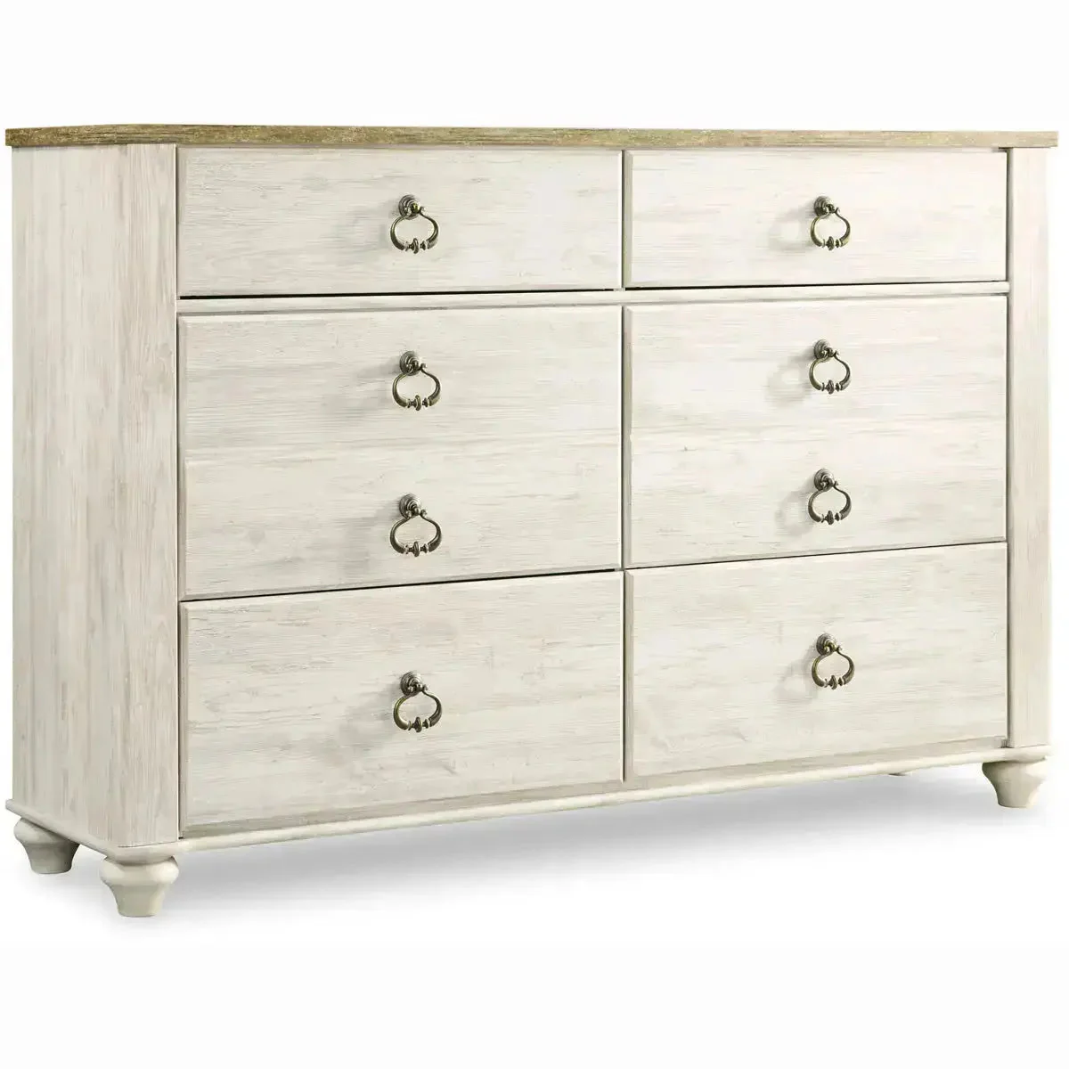 Ashley Willowton Dresser & Mirror B267 - Image 4