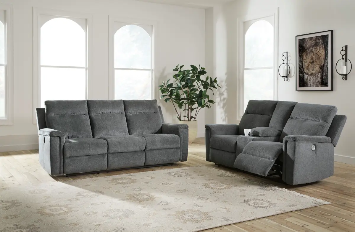 Barnsana Power Reclining Sofa Set 33201 - Image 11