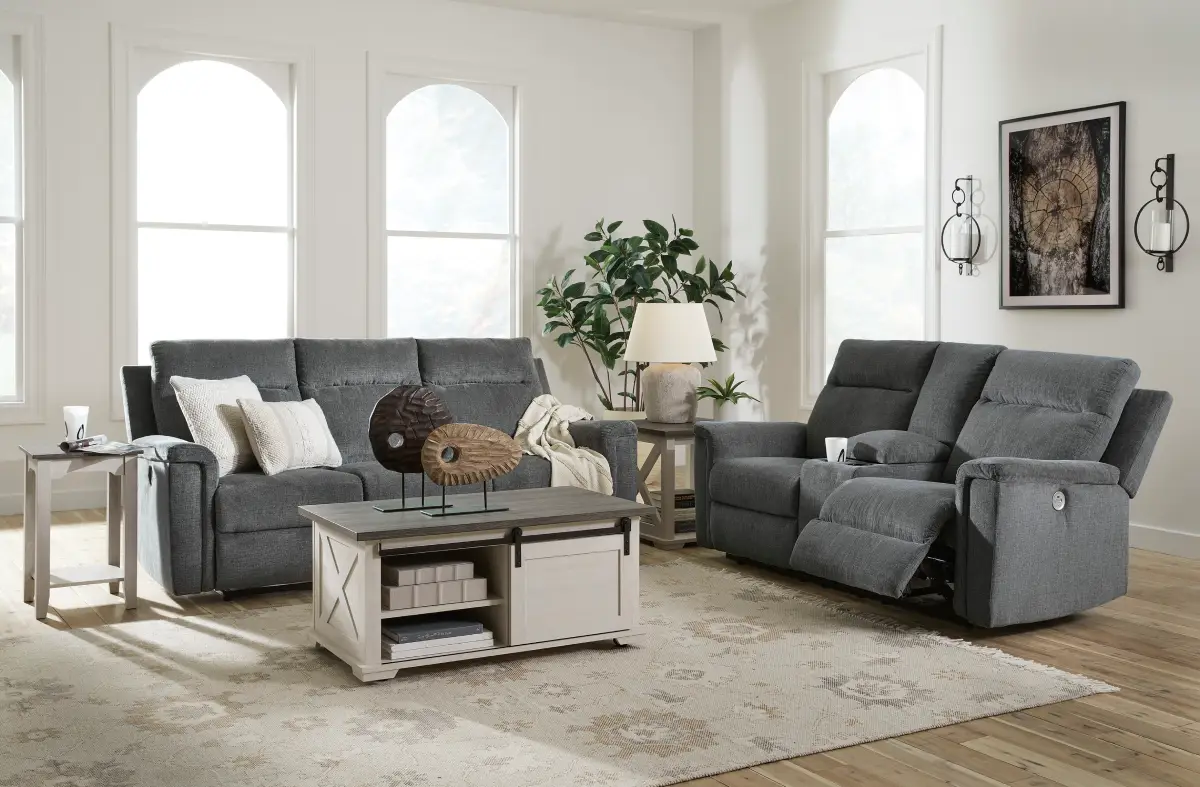 Barnsana Power Reclining Sofa Set 33201 - Image 12
