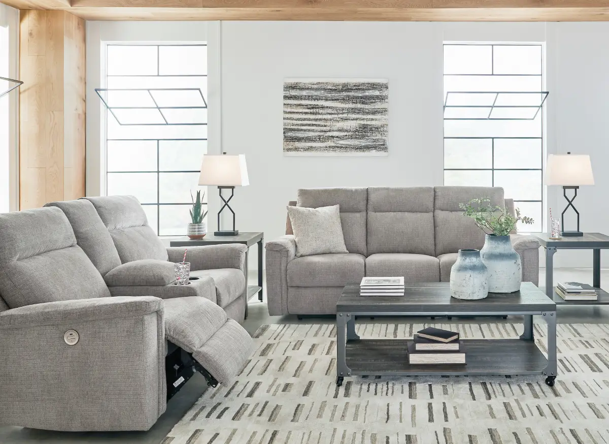 Barnsana Power Reclining Sofa Set 33201 - Image 3