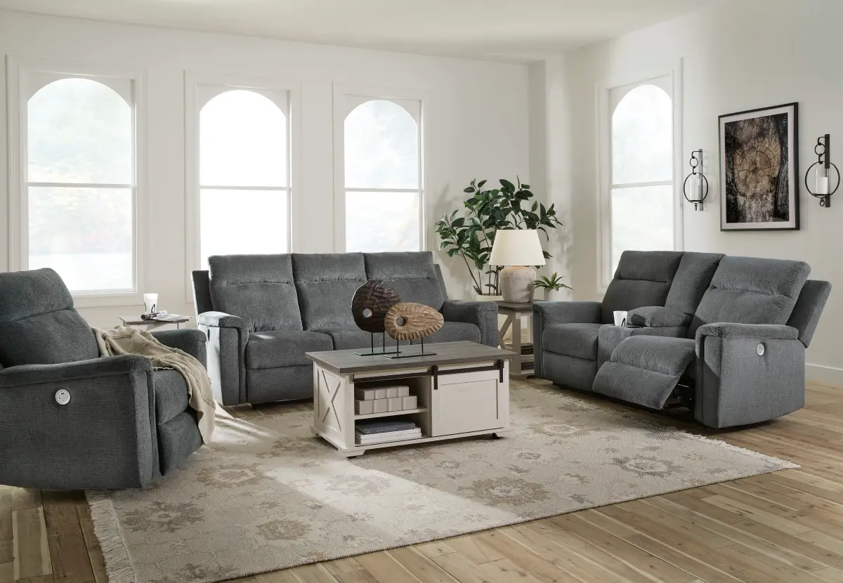 Barnsana Power Reclining Sofa Set 33201 - Image 9