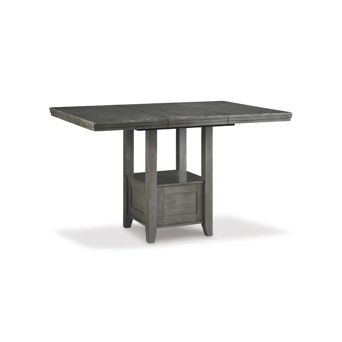 Hallanden 5PC Pub Height Dining Set in Grey D589 - Image 4
