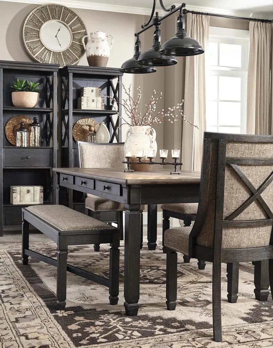 Tyler Creek 6 Pc Dining Set in Two-Tone with Arm Chairs - Image 13