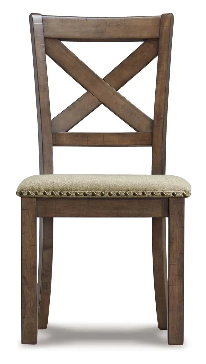 Moriville 6 Pc Dining Set in Grayish Brown - Image 12