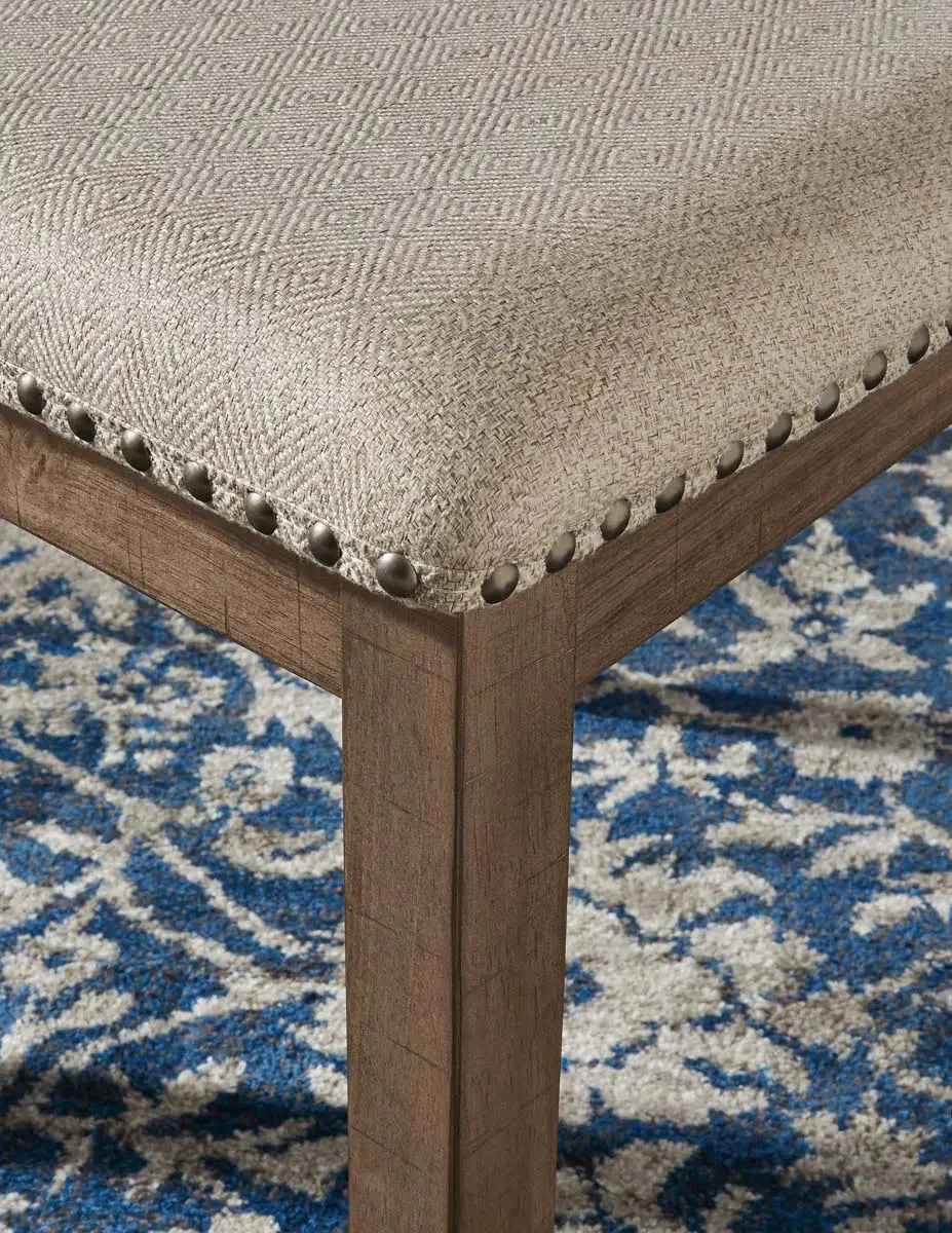 Moriville 6 Pc Dining Set in Grayish Brown - Image 18