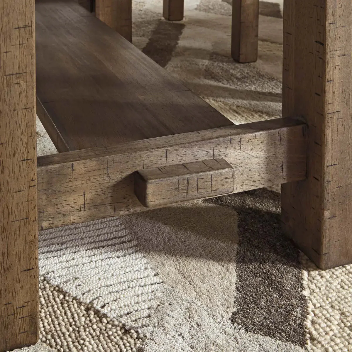 Moriville 6 Pc Dining Set in Grayish Brown - Image 6