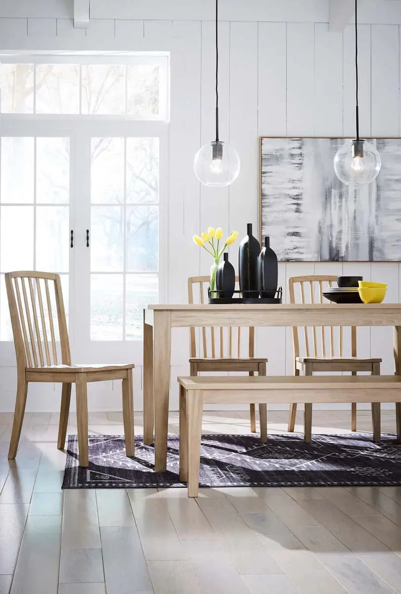 Gleanville 6 Pc Dining Set in Light Brown - Image 18