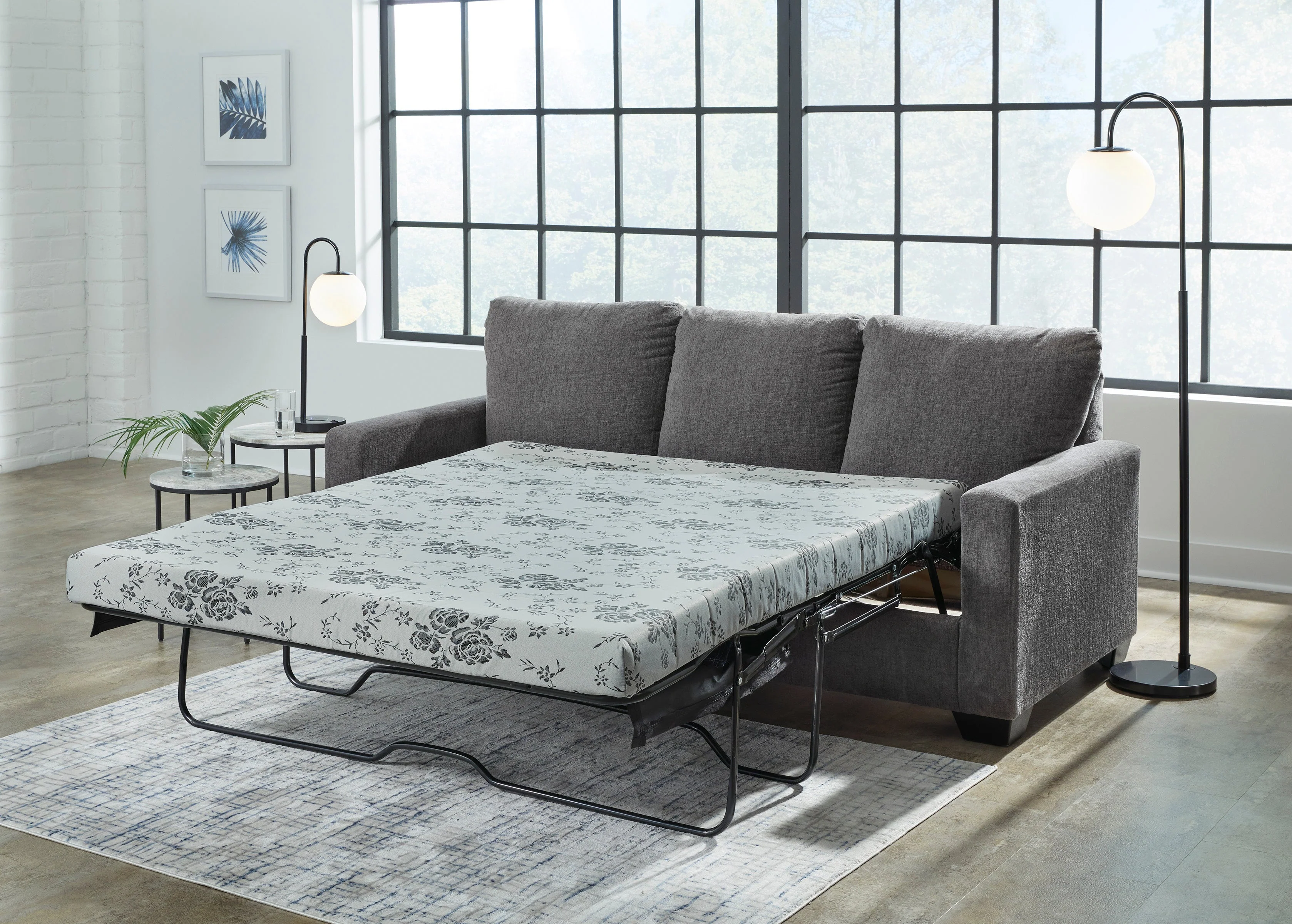 Rannis Queen Sofa Sleeper in Grey 5360239C - Image 3