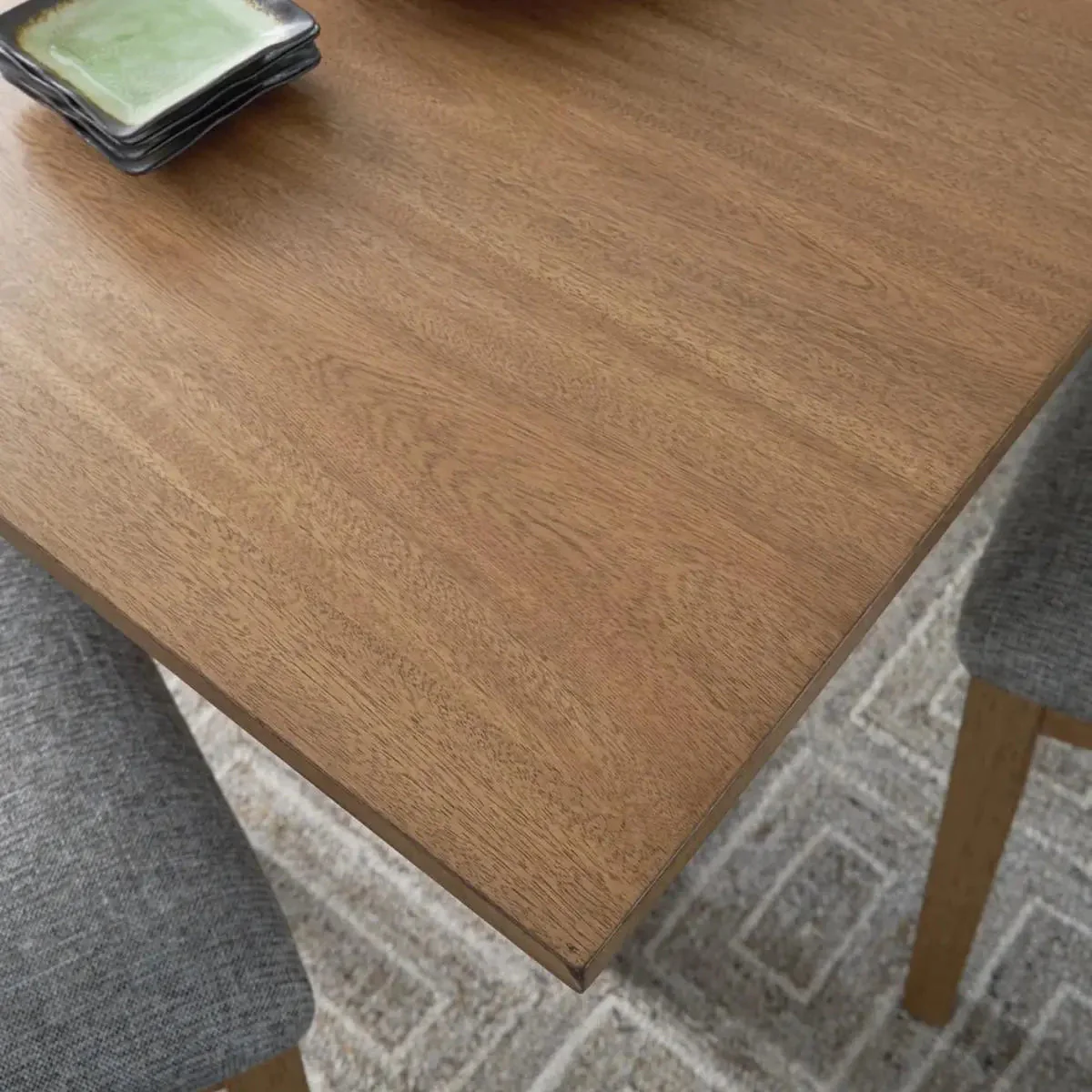 Sherbana 7 Pc Dining Set in Grey - Image 4