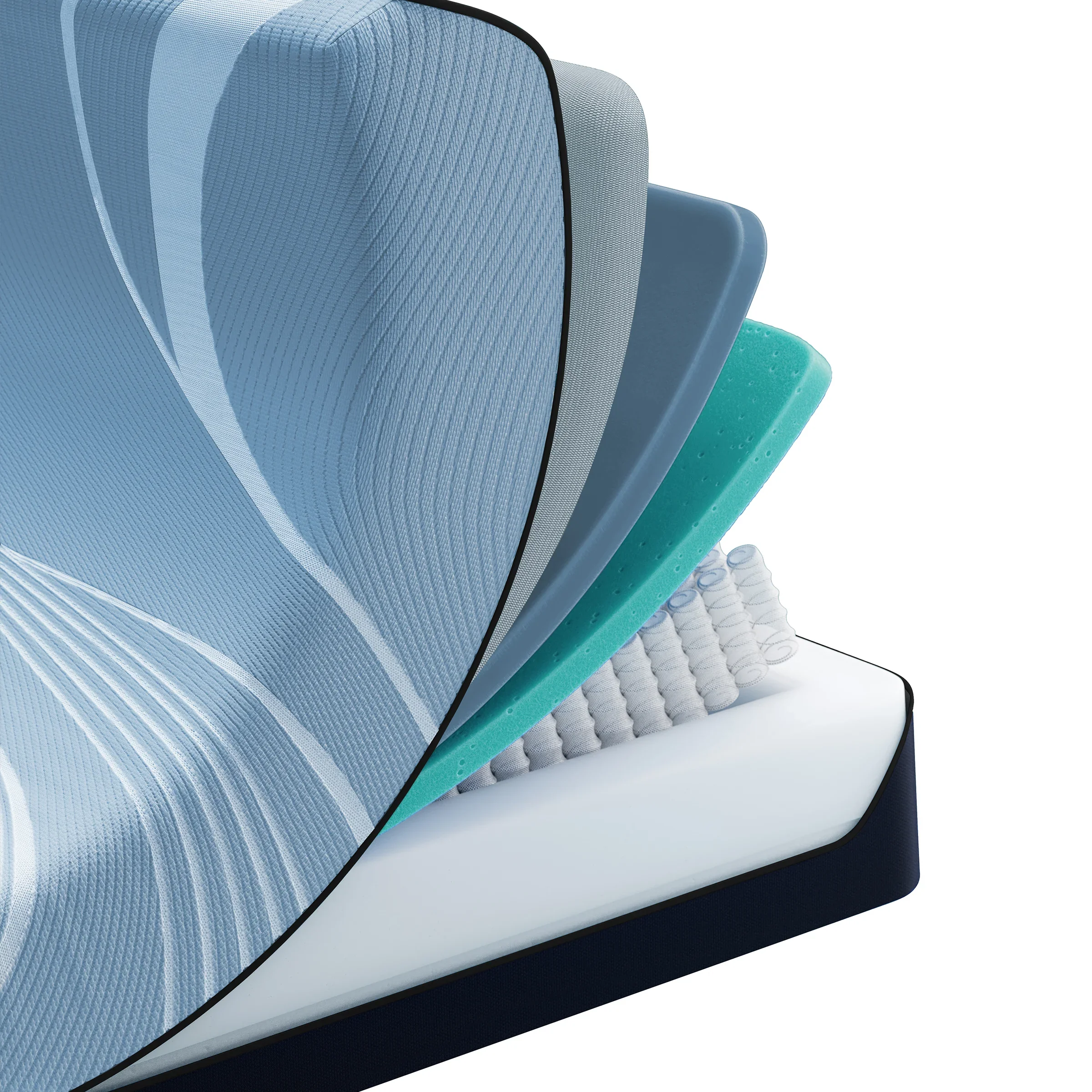 Tempur-Pedic TEMPUR ProAlign Hybrid 12" Medium Tight Top Mattress - Image 6